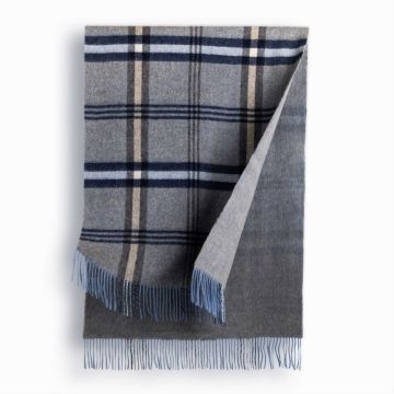 OZWEAR UGG 100% Australian Merino Wool Shawl Reversible Wrap (206 X 72cm) WW099
