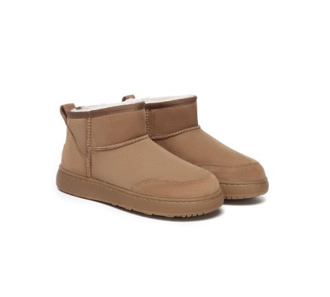  UGG AUSTRALIAN SHEPHERD® Sheepskin Wool Ankle Ultra Mini Outdoor Boots