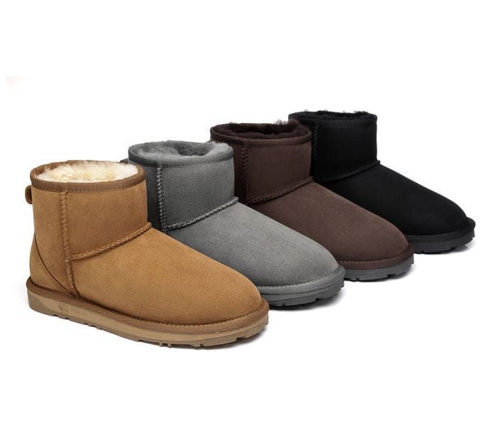 EVERAU® UGG Sheepskin Wool Boots Mini Classic