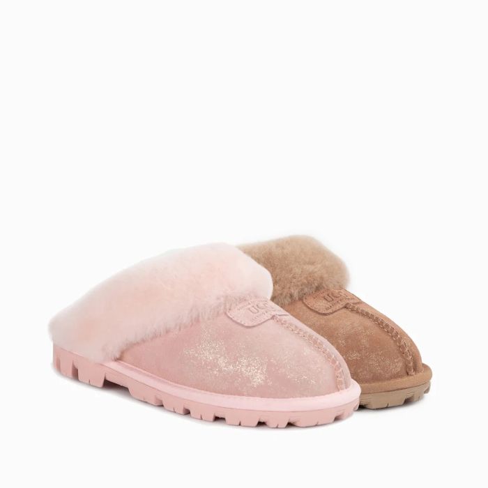 Ugg Coquette Slipper Foil Print Water Resistant