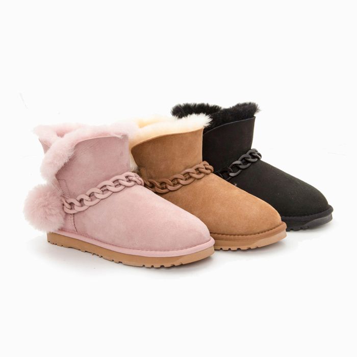 UGG OZWEAR Ugg Mini Pompom Boots (Water Resistant)