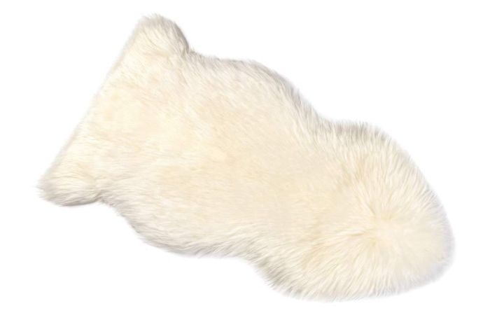 TA Premium Australian Sheepskin Single Long Wool Rug 95cm